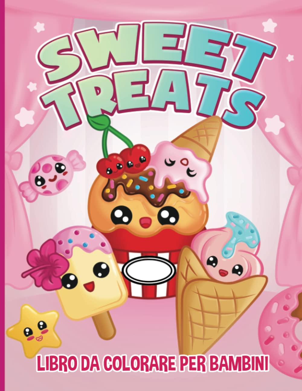 Buy Dolcetti Libro Da Colorare per Bambini Dessert Carini Libro da