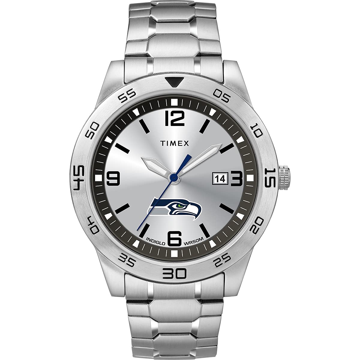 Timex Tribute Men's Citation 42mm Quartz Watch with Stainless Steel Strap