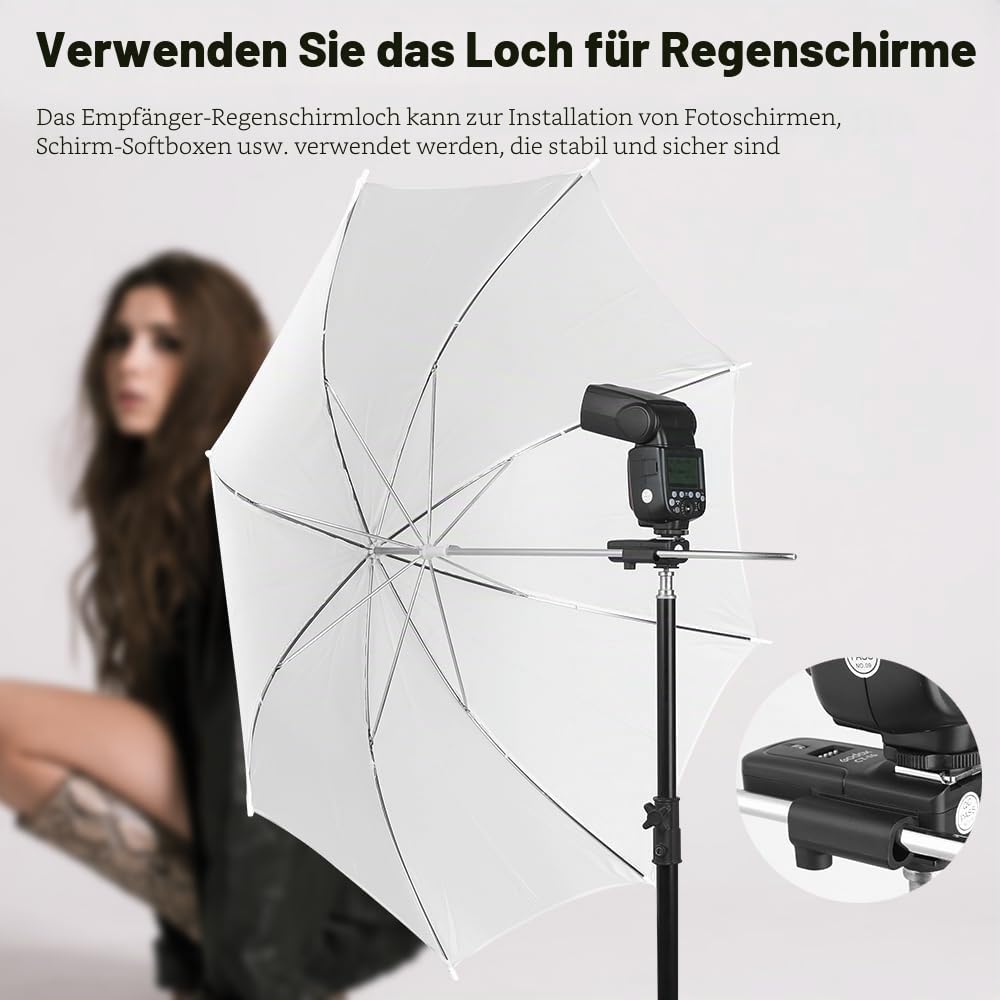 GODOX CT 16 CT-16 Trigger 16 Kanäle Wireless Radio Flash Transmitter + 3 Receiver Set Kompatibel mit Canon Nikon Sony Pentax Olympus Speedlite/Studio Flash