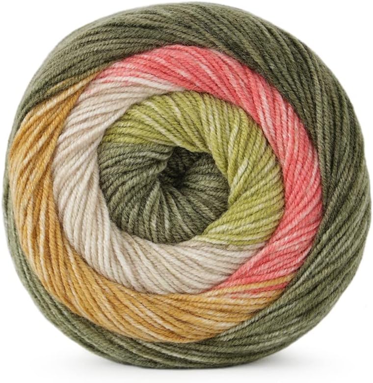 Stylecraft Batik Swirl DK Chrochet Yarn Cake, Wool Acrylic Blend Double Knitting Wool for