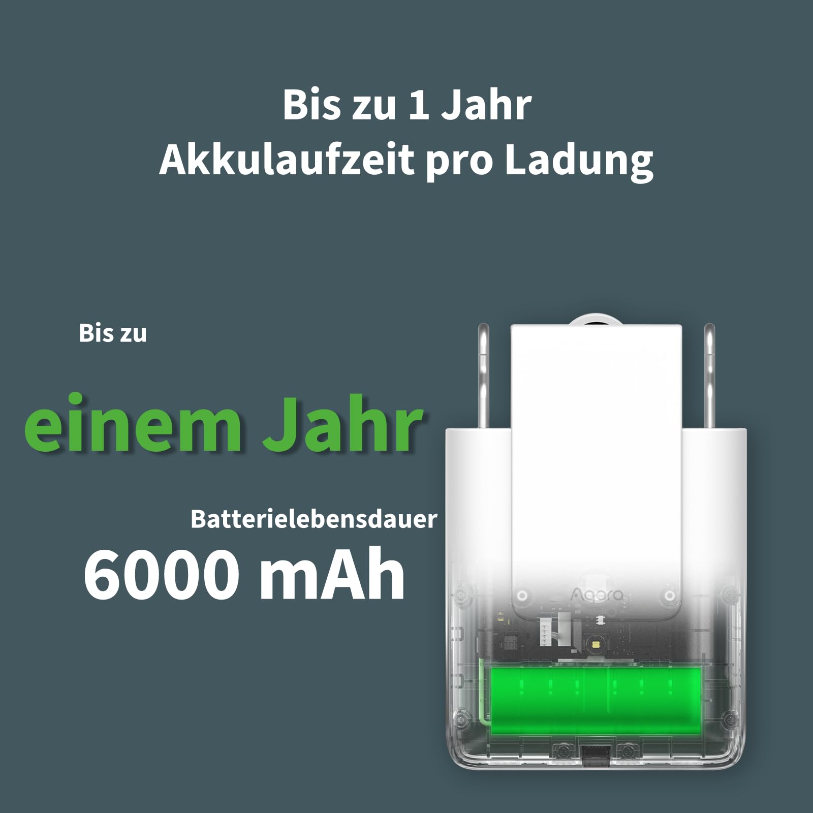 Aqara Smarter Gardinenmotor E1, Stangen-Version | Elektrischer Smart-Vorhangmotor für Fernsteuerung, Erfordert Zigbee 3.0 Hub, Unterstützt HomeKit, Alexa, Google, SmartThings