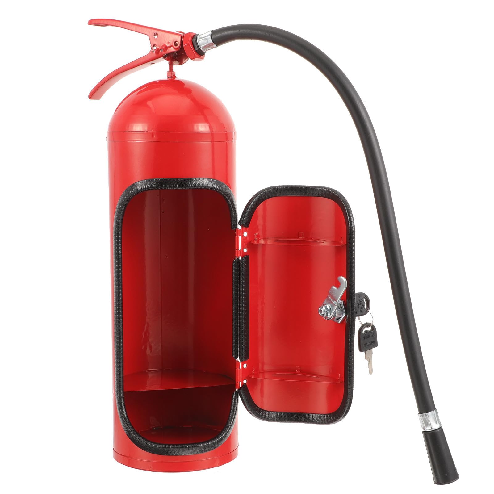 Caja de Almacenamiento para Vino Tinto Bomberos de Hierro Rojo