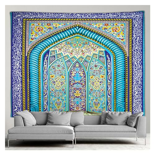 Tapisserie murale marocaine grand format pour habiller un mur vide