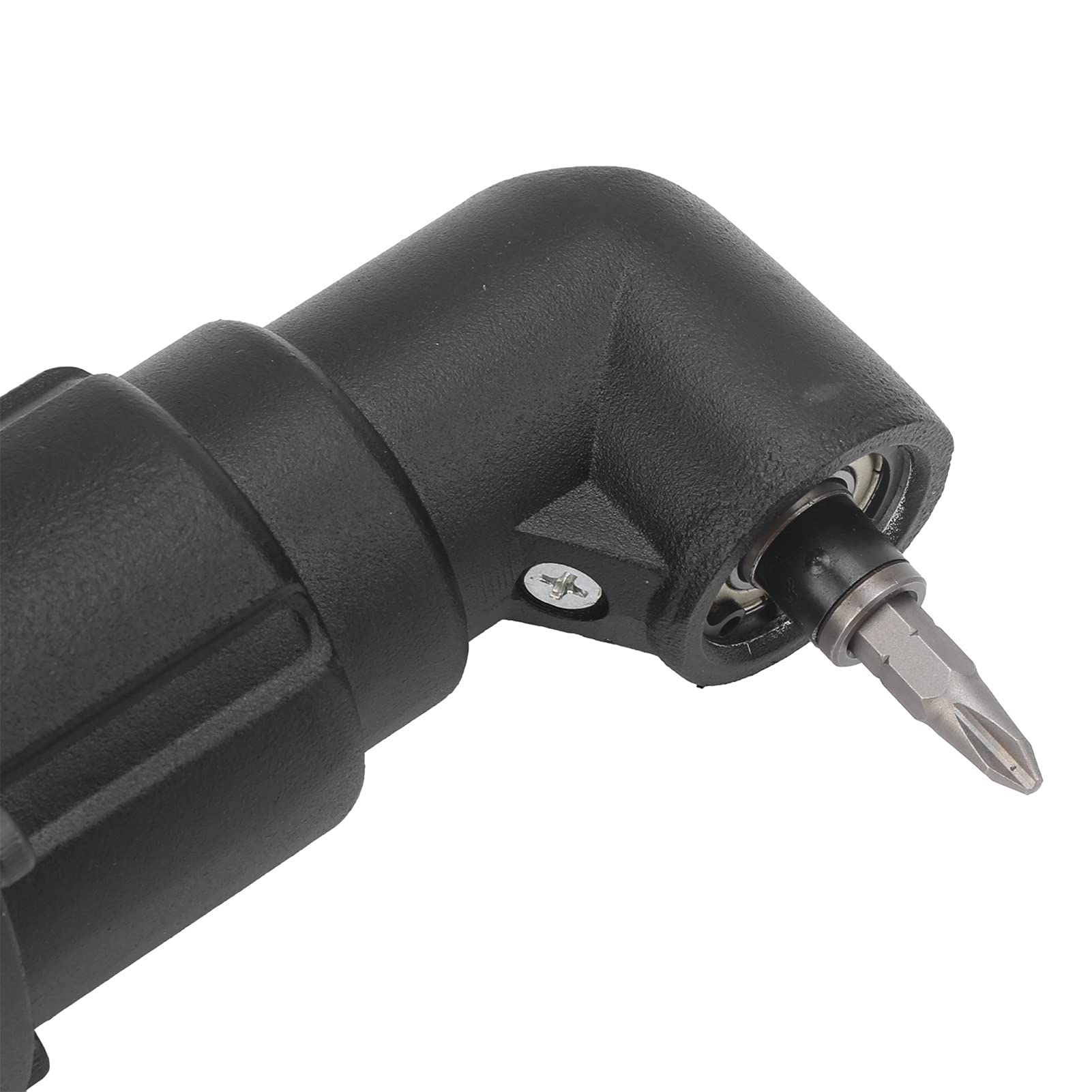 Destornillador neumático KP-810L, destornillador industrial de aire con par de torsión de 60 N·m, diseño de codo recto para espacios reducidos, cuerpo de acero aleado, capacidad (Estilo de la UE)