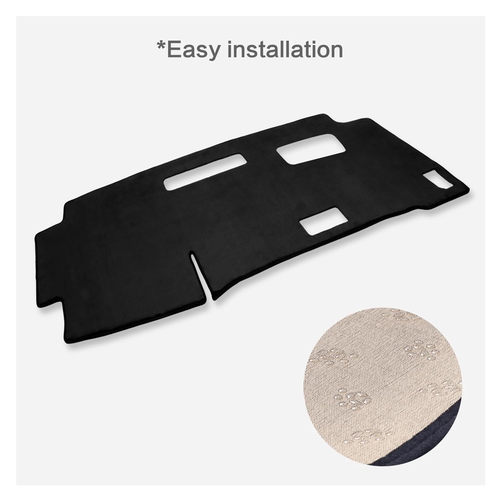 Antirutschmatten Für Nissan Für Serena C28 2023 2024 2025 Auto Dashboard Matte Sonnenschirm Schutz Teppich Dash Mat Dashmat Dashboard rutschfeste Mat(RHD NO HUD)