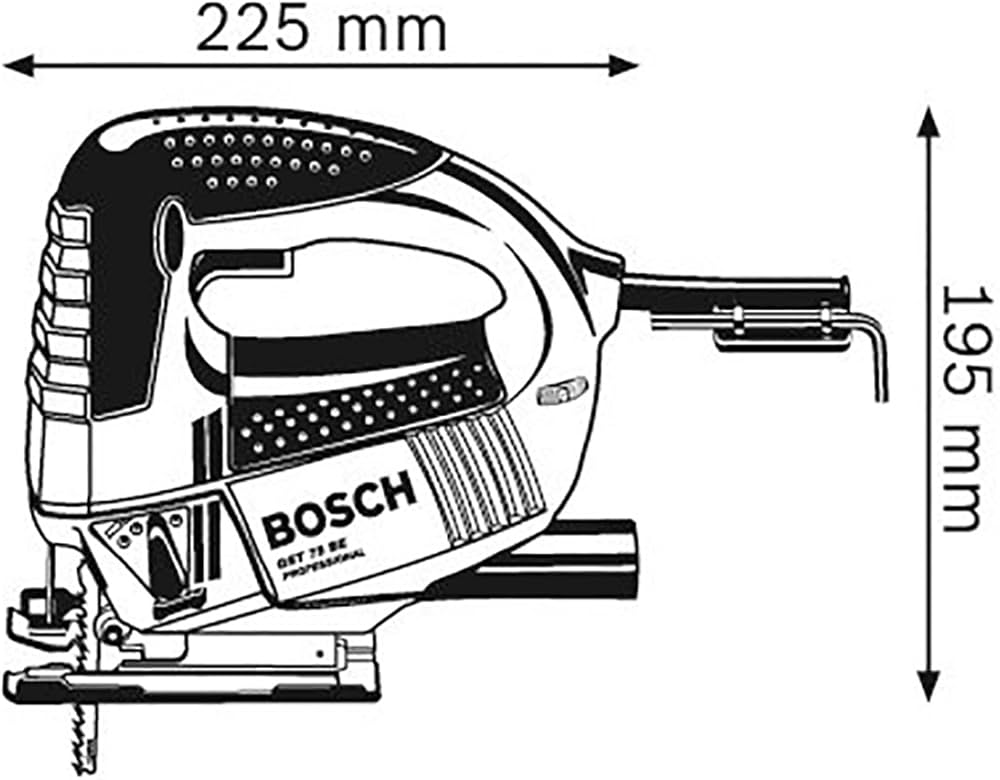 Amazon.co.jp: BOSCH (ボッシュ) GST 75 BE プロフェッショナル