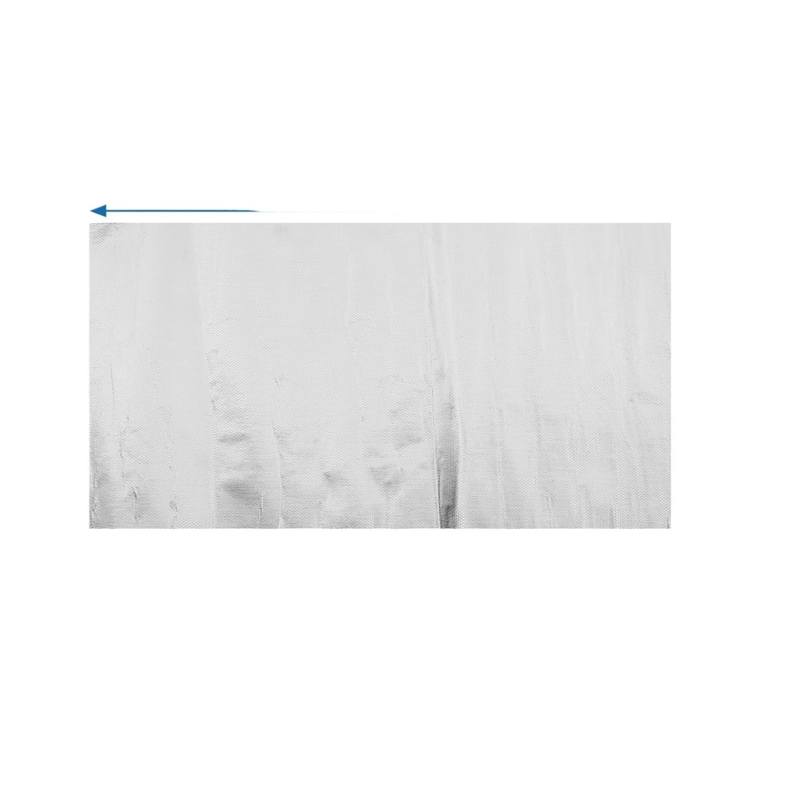 Engine Heat Shroud Aluminized Air Intake Shield Mat Thermal Barrier Cover Fiberglass for Hose(Silver 120x30cm)