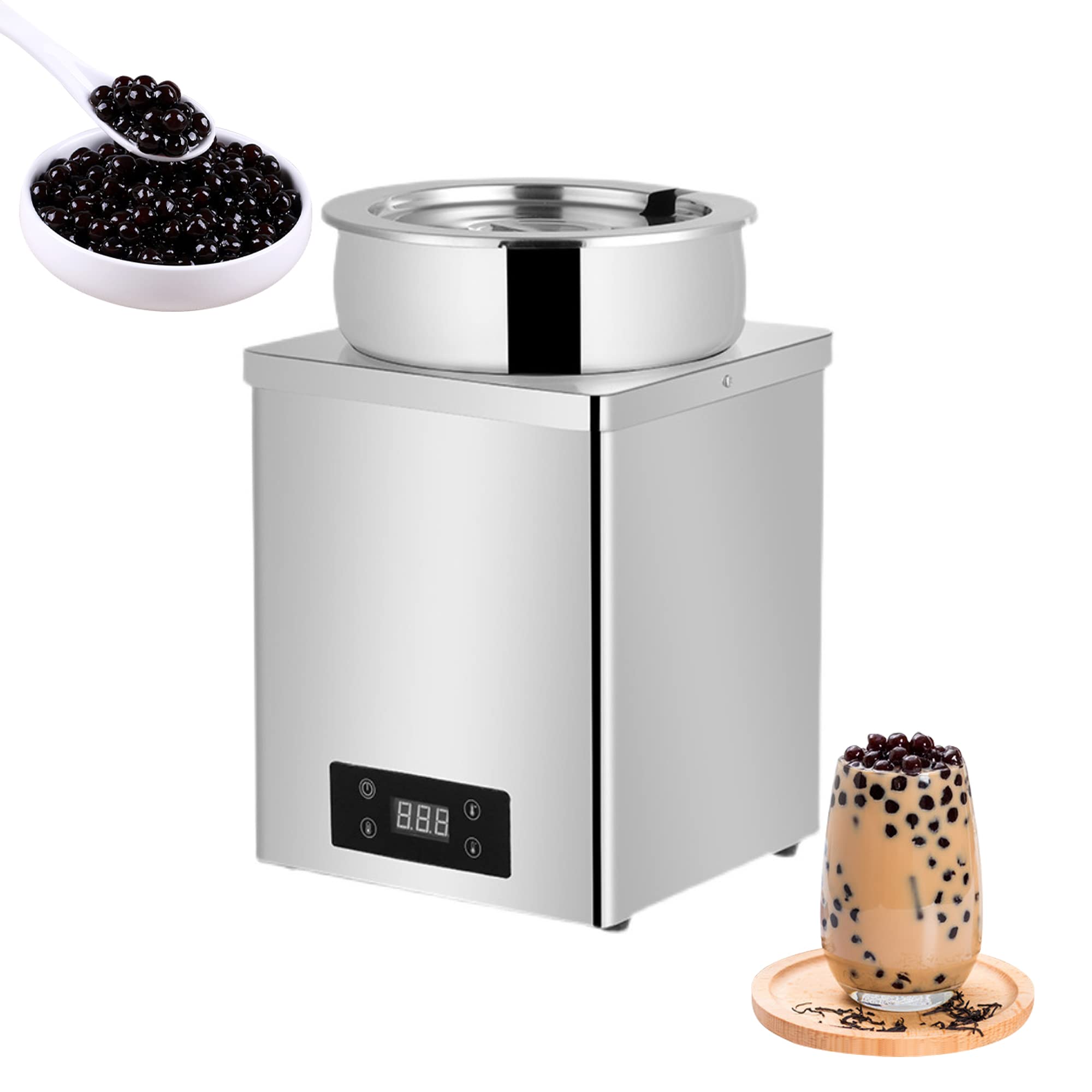 Amazon.co.jp: 業務用フードウォーマー、600W電気スープウォーマー保温