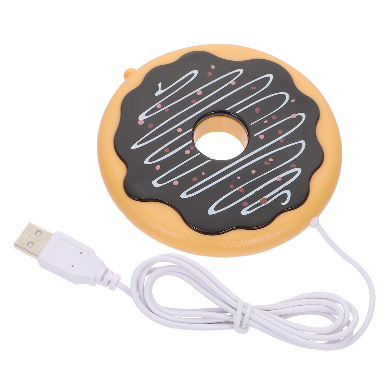 FUNOMOCYA Heating Coaster for Cup Electric Mug Warmer Thermostatic Coaster for Office