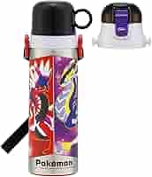 NOsWEA 水筒 2WAYステンレスボトル 400ml/350mlシナぷしゅ／SKCP3_4973307670572