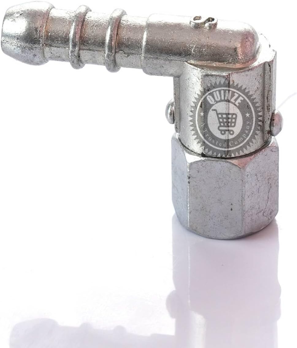 Quinze Revolving LPG Gas Stove Back Nozzle - Suitable for All Gas Stoves (Stainless Steel)