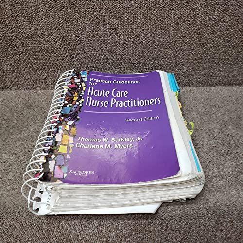 Practice Guidelines for Acute Care Nurse Practitioners