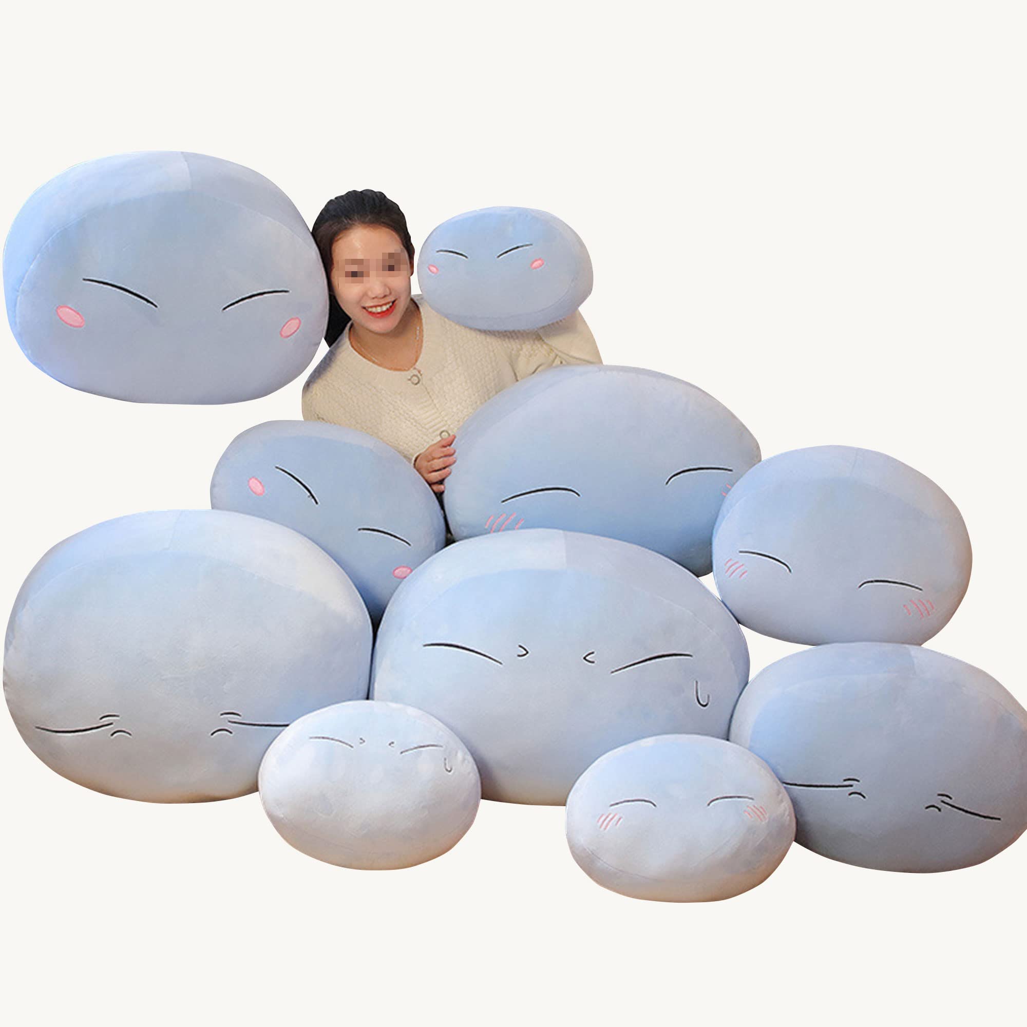 that Time I Got Reincarnated As a Slime Plush, Soft Rimuru Tempest Plush Stuffed Pillow Pillow Cushion Home Decor Christmas Birthday Gift for Boys Girls