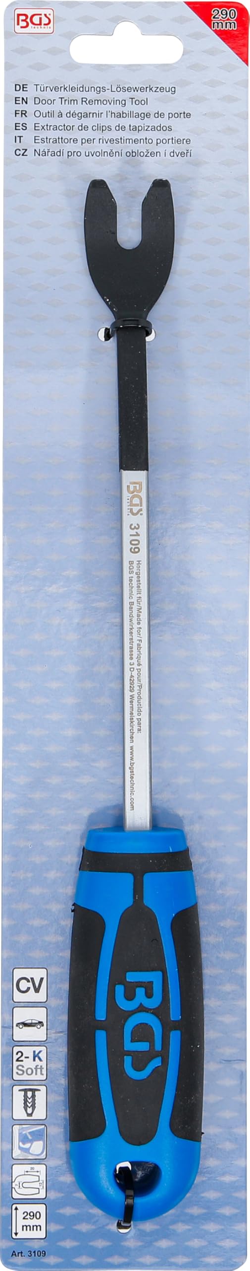 BGS 3109 | Narzędzie do zdejmowania tapicerki drzwi | 290 mm