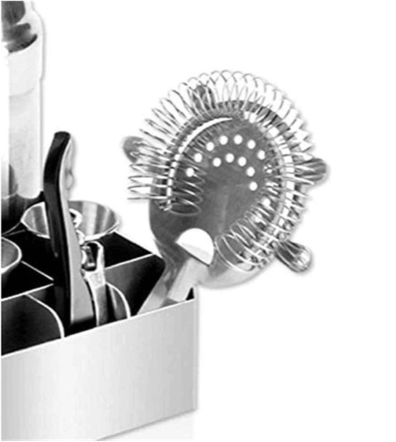 Coctelera Profesional Juego De Coctelera De Acero Inoxidable para Barman, 18 Uds., Conjunto De Herramientas De Barra para Bares Caseros Kit Coctelería