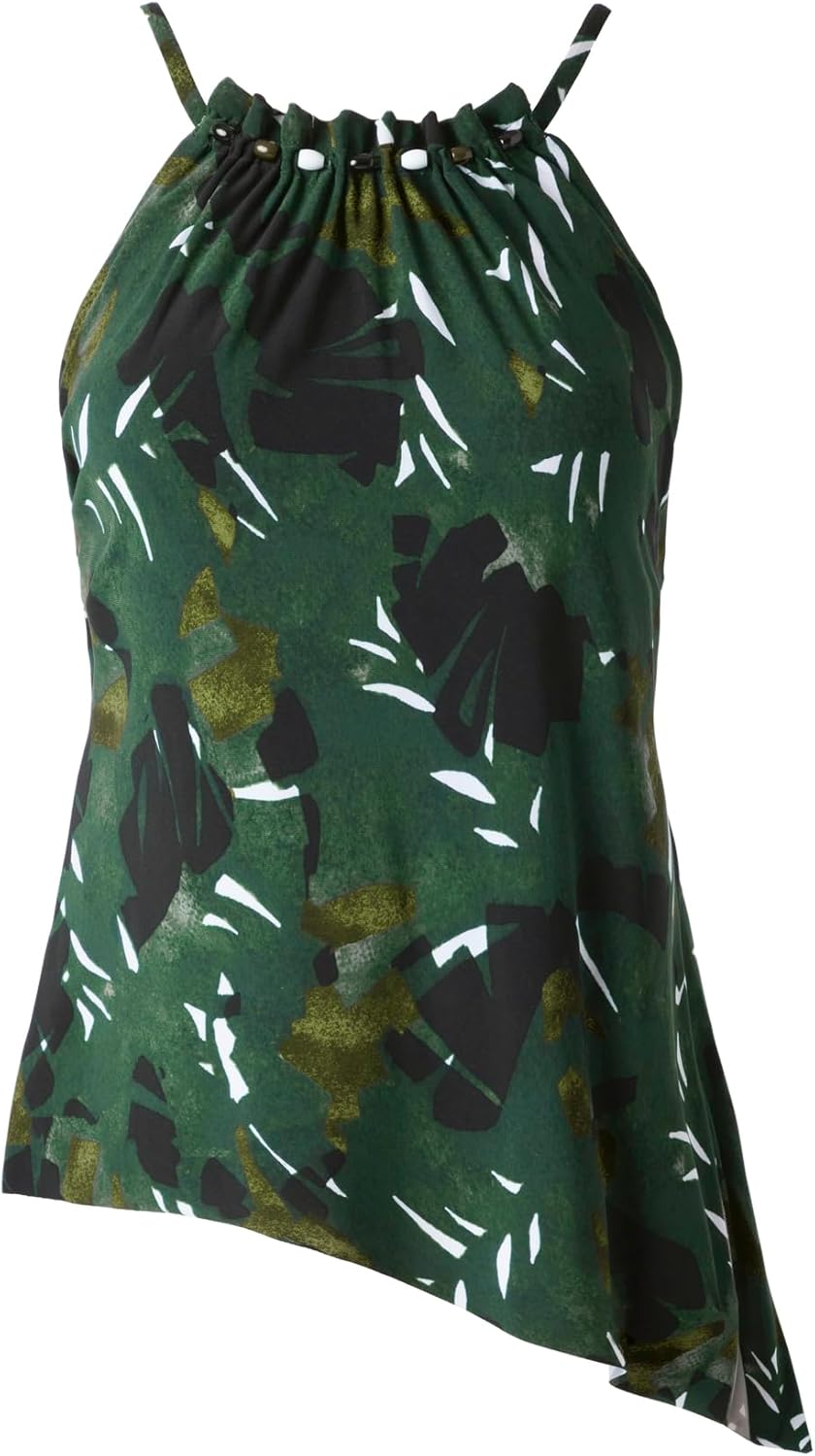 MagicSuit Women's Swimsuit Moonstone Regina Soft Cup Adjustable Tankini Top