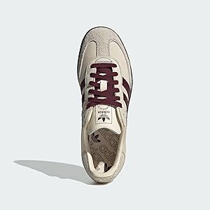 Amazon.com | Adidas Samba OG Wonder White/Maroon/Putty Grey