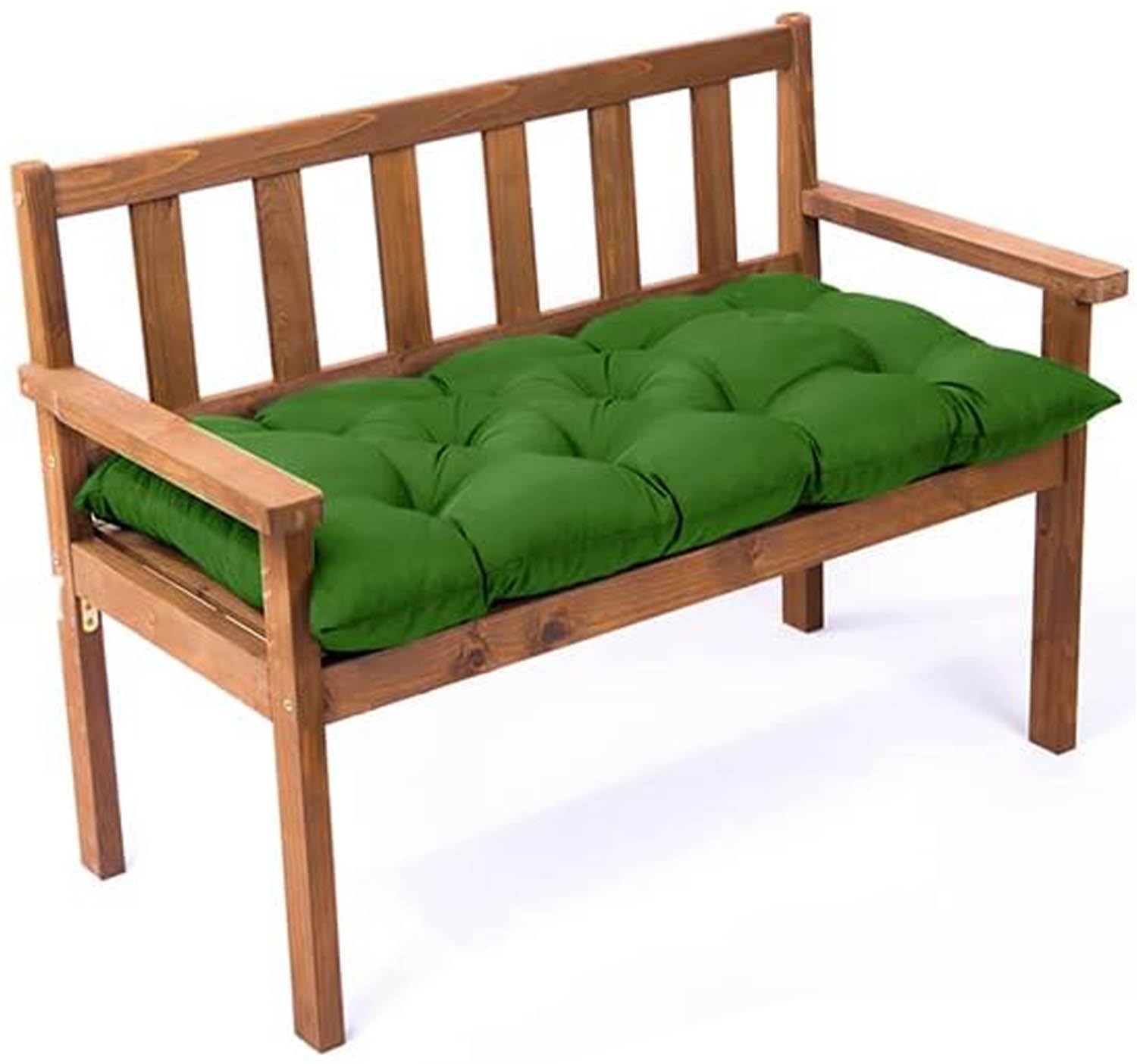 Cuscino Per Panche Da Esterno 100x50x8cm - Impermeabile, Traspirante E Con Cinghia Di Fissaggio - Foto 6