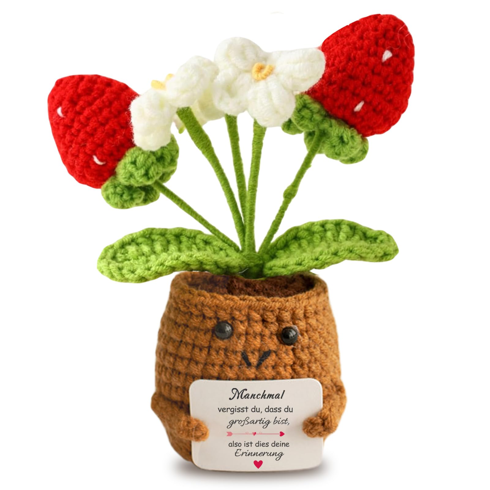 Aruigu Geschenke für Frauen Freundin,Geschenke für Mama,Für Schwestern,Erdbeere Geschenke für Frauen,Inspirierende Geschenke für Freundin Schwester Kollegin Ehefrau Tante und Mutter