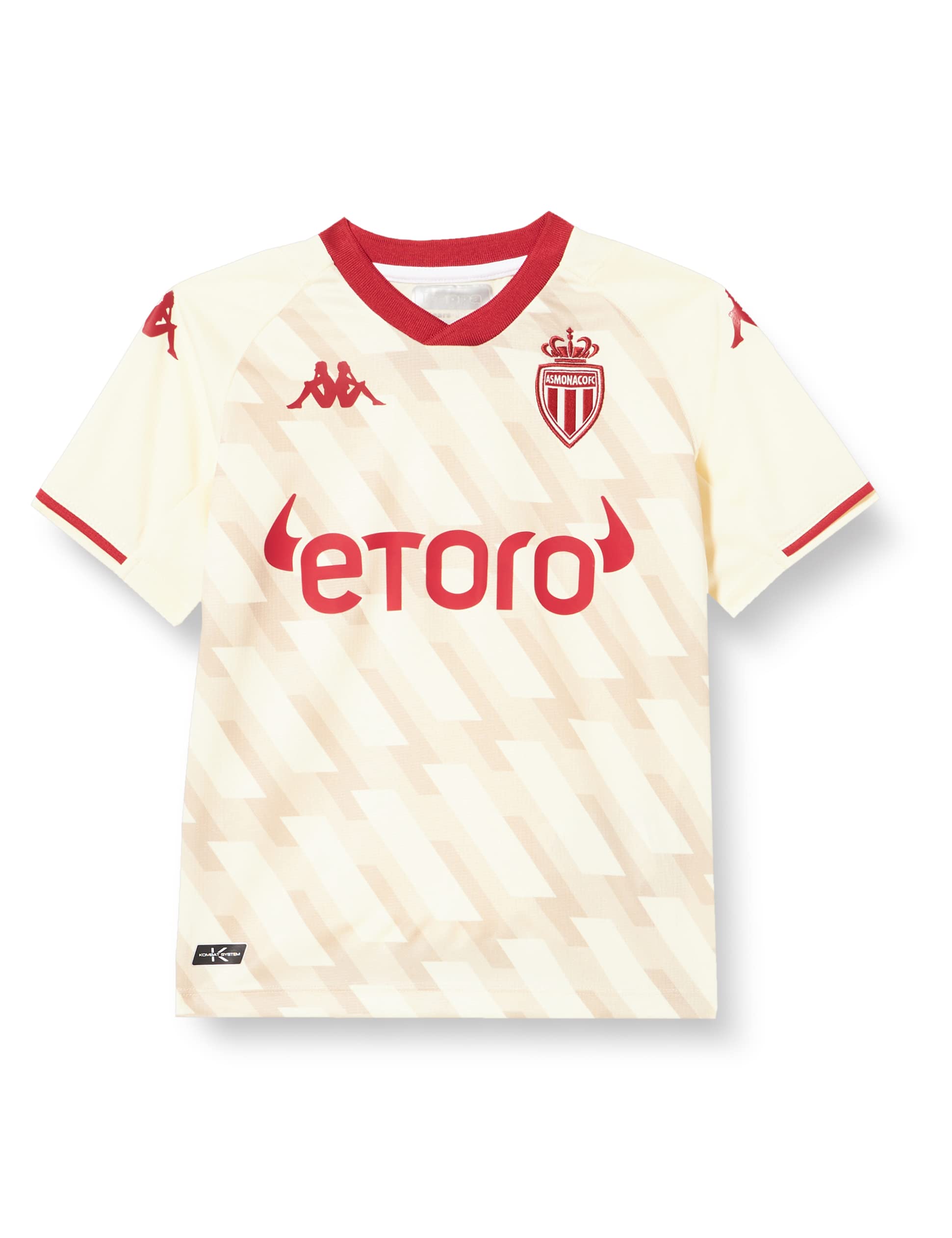 KappaUnisex Kids Kombat Third as Mónaco T-Shirt