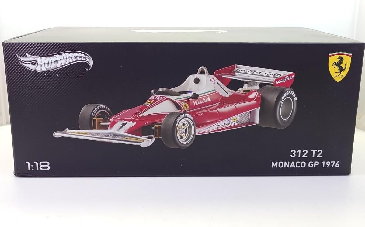 エリートモデル 1/18 フェラーリ 312 T2#1 ニキ・ラウダ モナコGP 1976 エリートモデル 1/18 フェラーリ 312 T2#1 ニキ・ラウダ モナコGP 1976