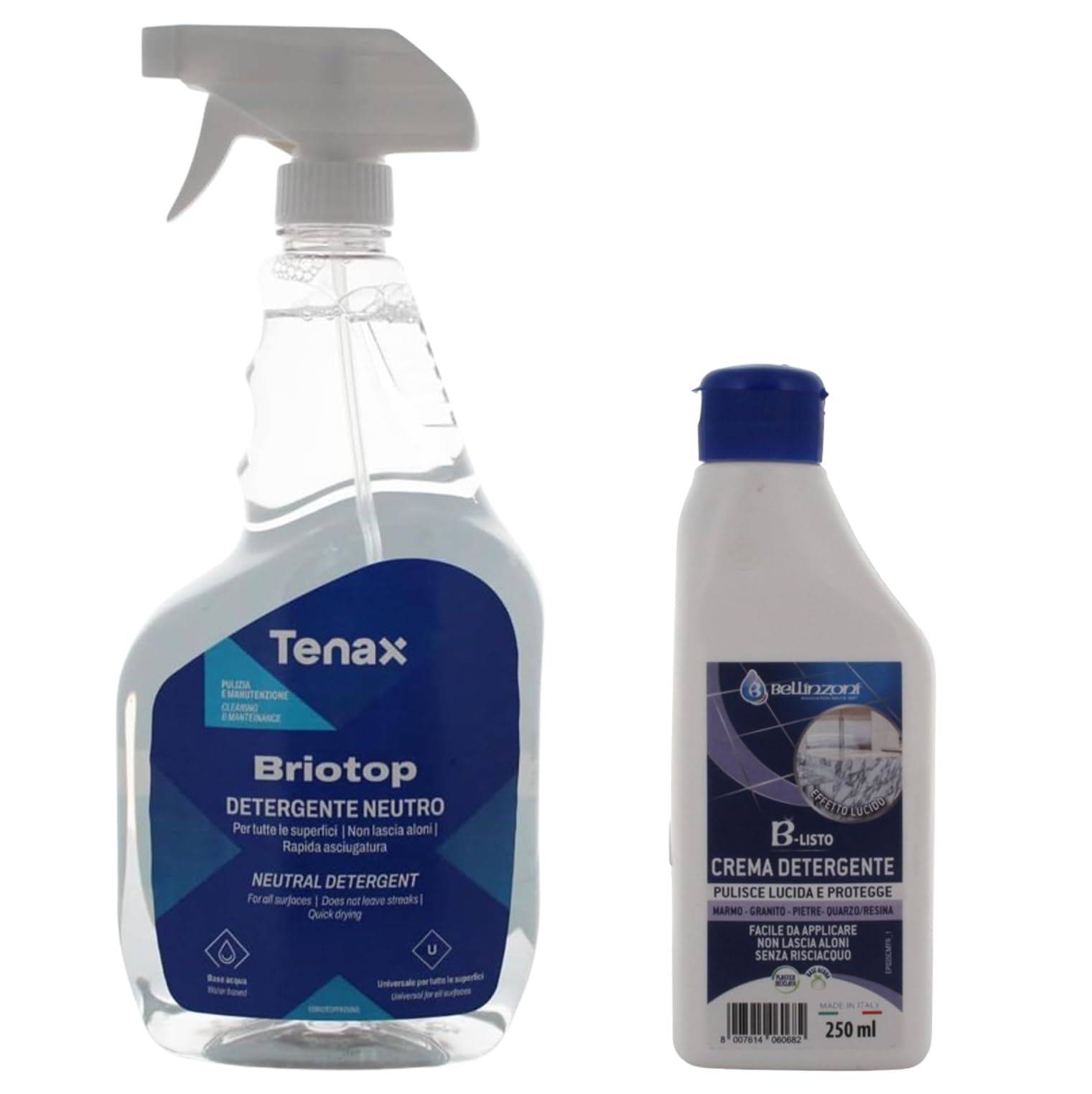 Kit de limpieza, pulido y protección para encimeras de mármol, granito