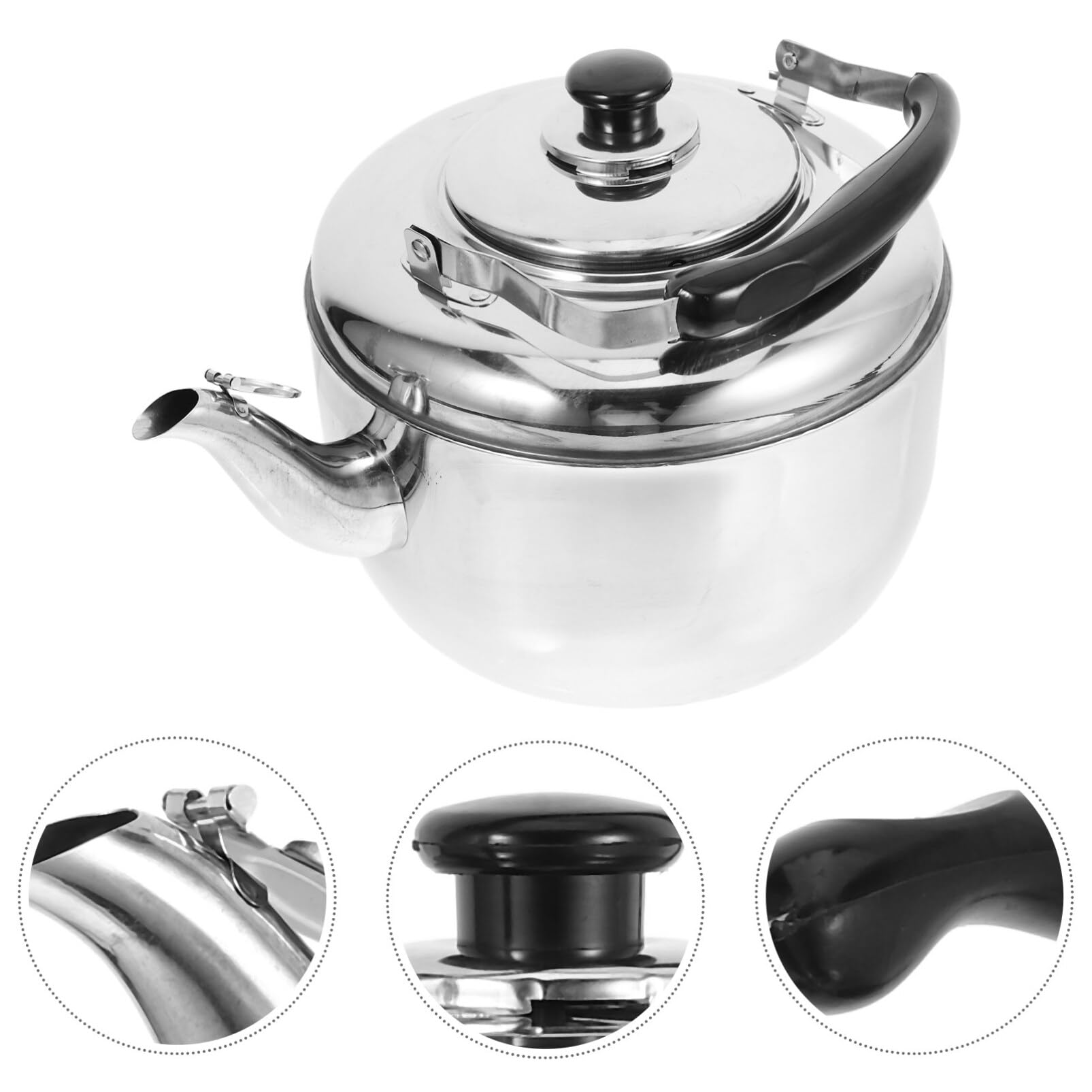 Samovar - Bollitore per tè turco, a carbonella e legna, per campeggio, picnic, caccia, escursionismo, yacht