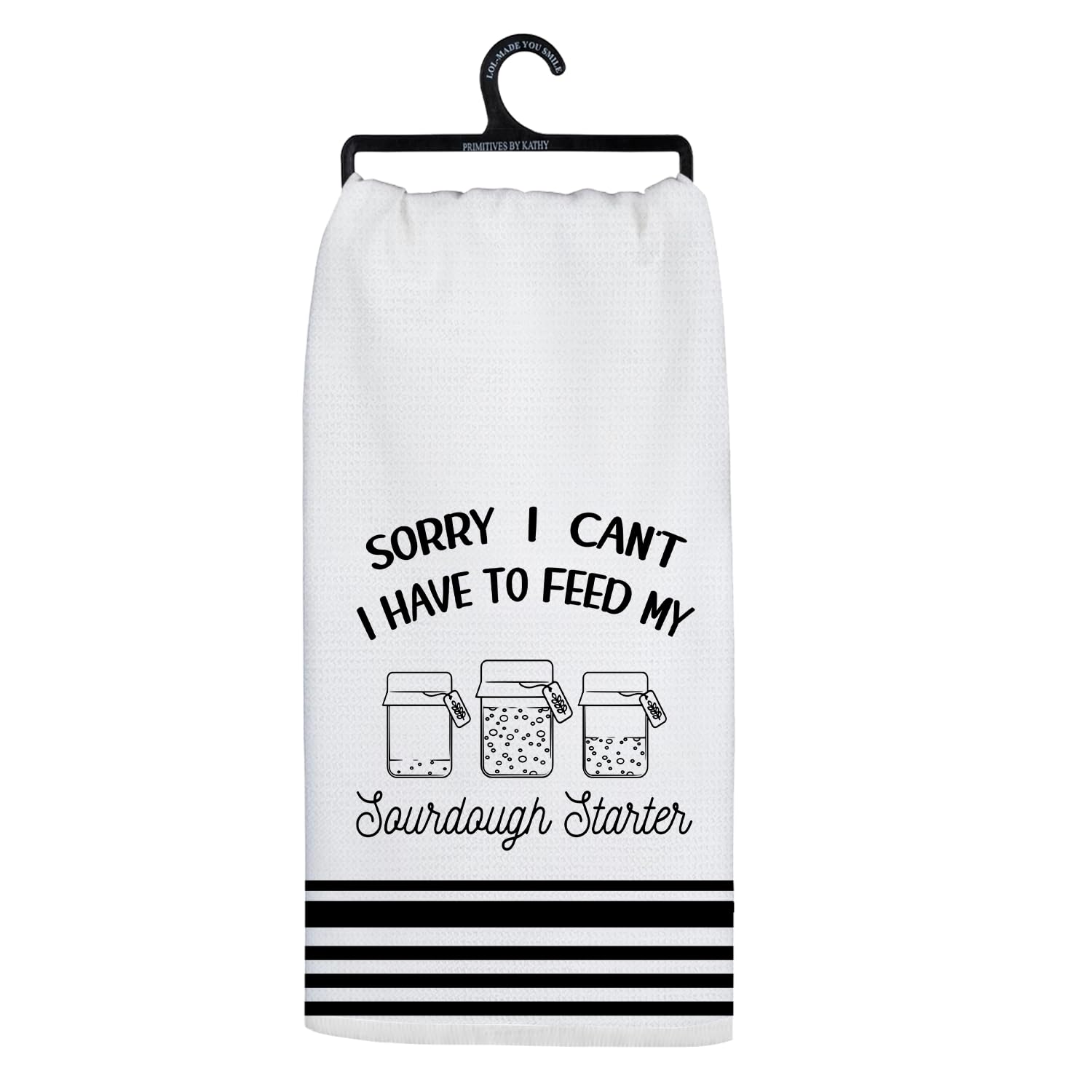 Funny Sourdough Baking Kitchen Towels, Gifts for Sourdough Bakers Tea Dish Towels for Kitchen, Baking Lover Gifts Decorative Hand Towels, 16x24 Inch