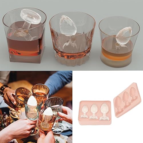 Miniatura 6 de Molde de silicona de forma divertida 8 en 1 para cumpleaños, bandeja para hornear de una sola fiesta, hecha a mano, mousse de chocolate, fondant,