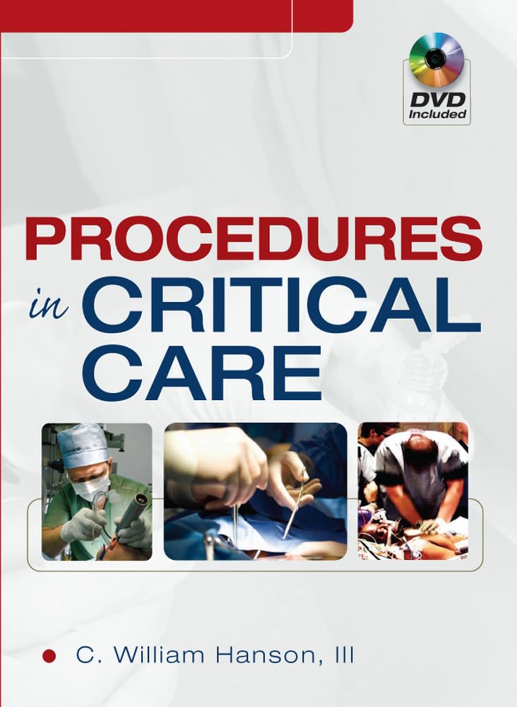 Buy Procedures In Critical Care With Dvd — BookShops.in