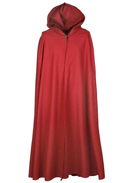 Battle-Merchant - Capa medieval con capucha/gugel - Para mujer y hombre