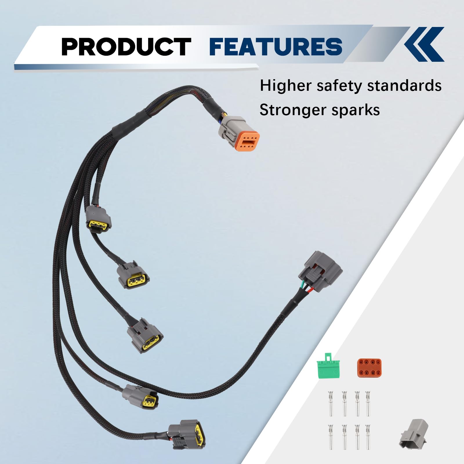 Ngk Spark Plugs Ignition Coil Packs Wires Spark Plugs For Supra Aristo Soarer IS300 VV Spark Plugs And Wires