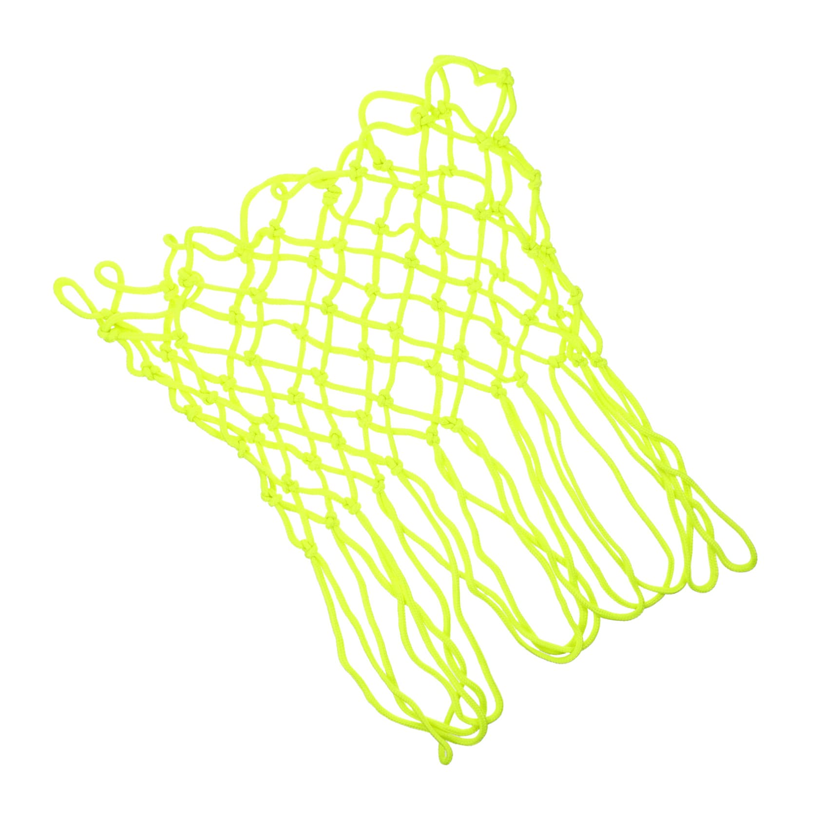 POPETPOP Luminous Basketball Net for Outdoor Indoor Play Long with Hooks Durable Frame Net for Standard Youth Rims for Parks Gyms and Community Courts