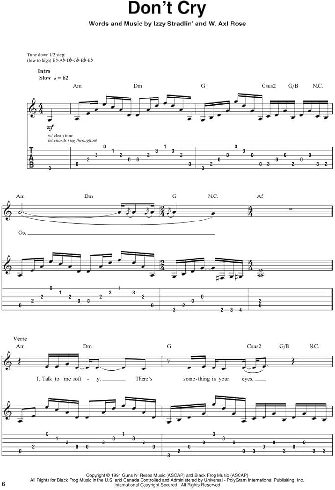 Amazon.com: Guns N' Roses: Guitar Play-Along Book with Online