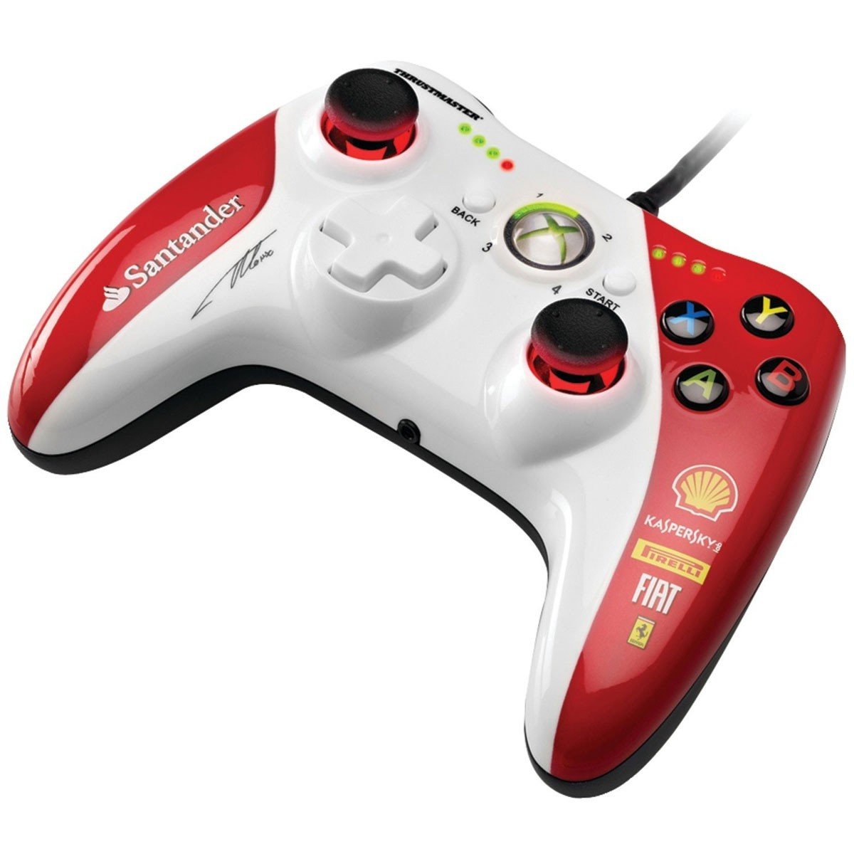 Manette pour Xbox 360/PC - GPX Lightback Ferrari edition