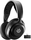 SteelSeries Arctis Nova 5 Wireless - Gaming Headset for PC, PS4/5, Mobile - 100+ Audio Presets via App - Neodymium Magnetic Drivers - 60H Battery - 2.4GHz or BT - ClearCast Gen2.X Mic - 1
