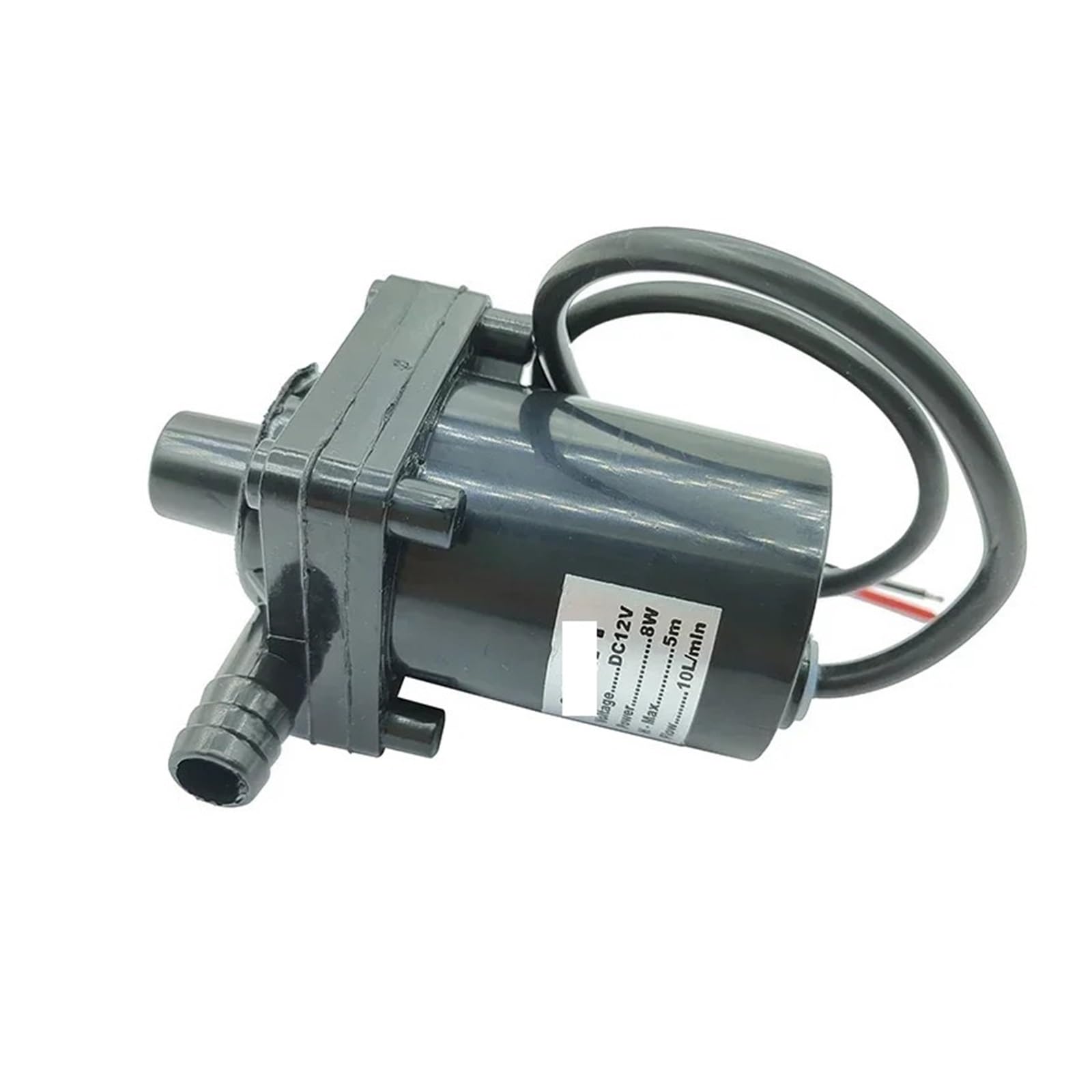 HSMQUBDBX DC12V Water Pump 10LPM Large Flow 8W Self-Priming Suction Water Pump Submersible Pump