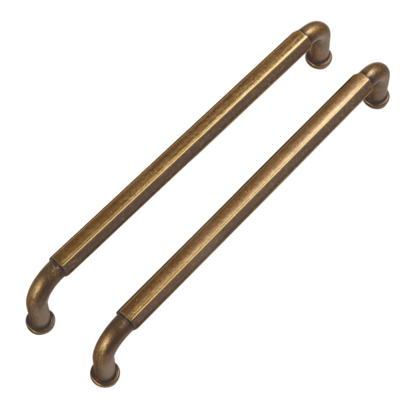 Poignées de tiroir en laiton antique 128mm pour une cuisine élégante