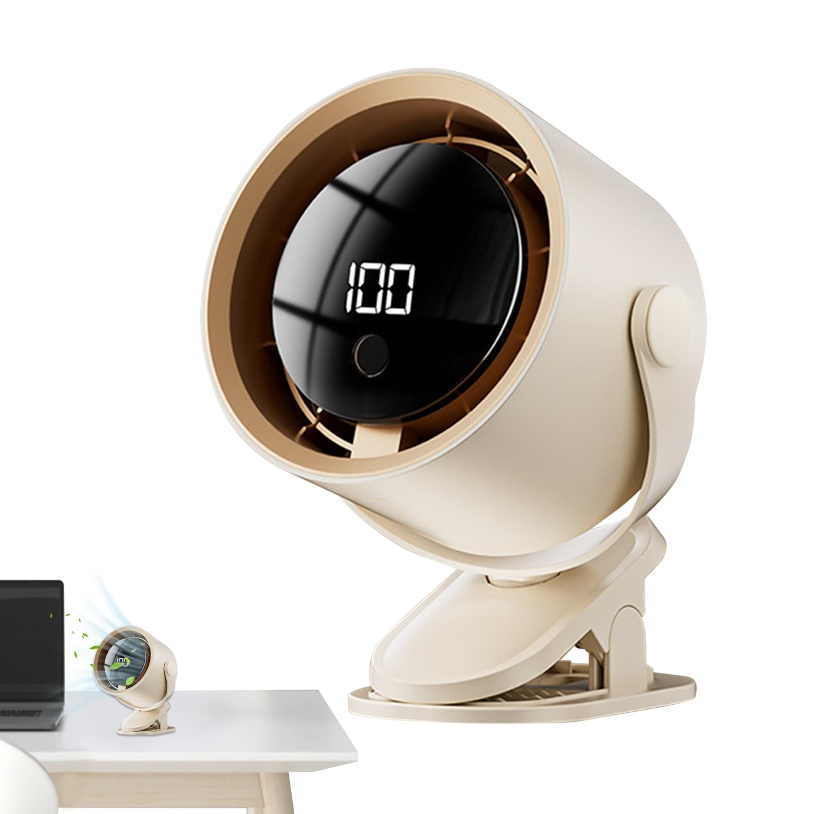 Ventilateur à clip pour voiture et bureau en finir avec la chaleur