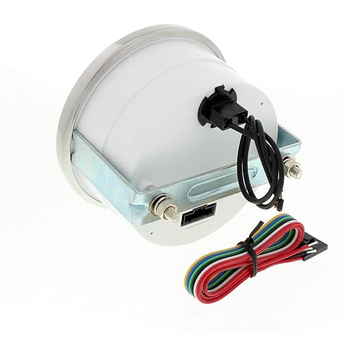 Miniatura 5 de Medidor de velocímetro, cara blanca, 3-38, eléctrico