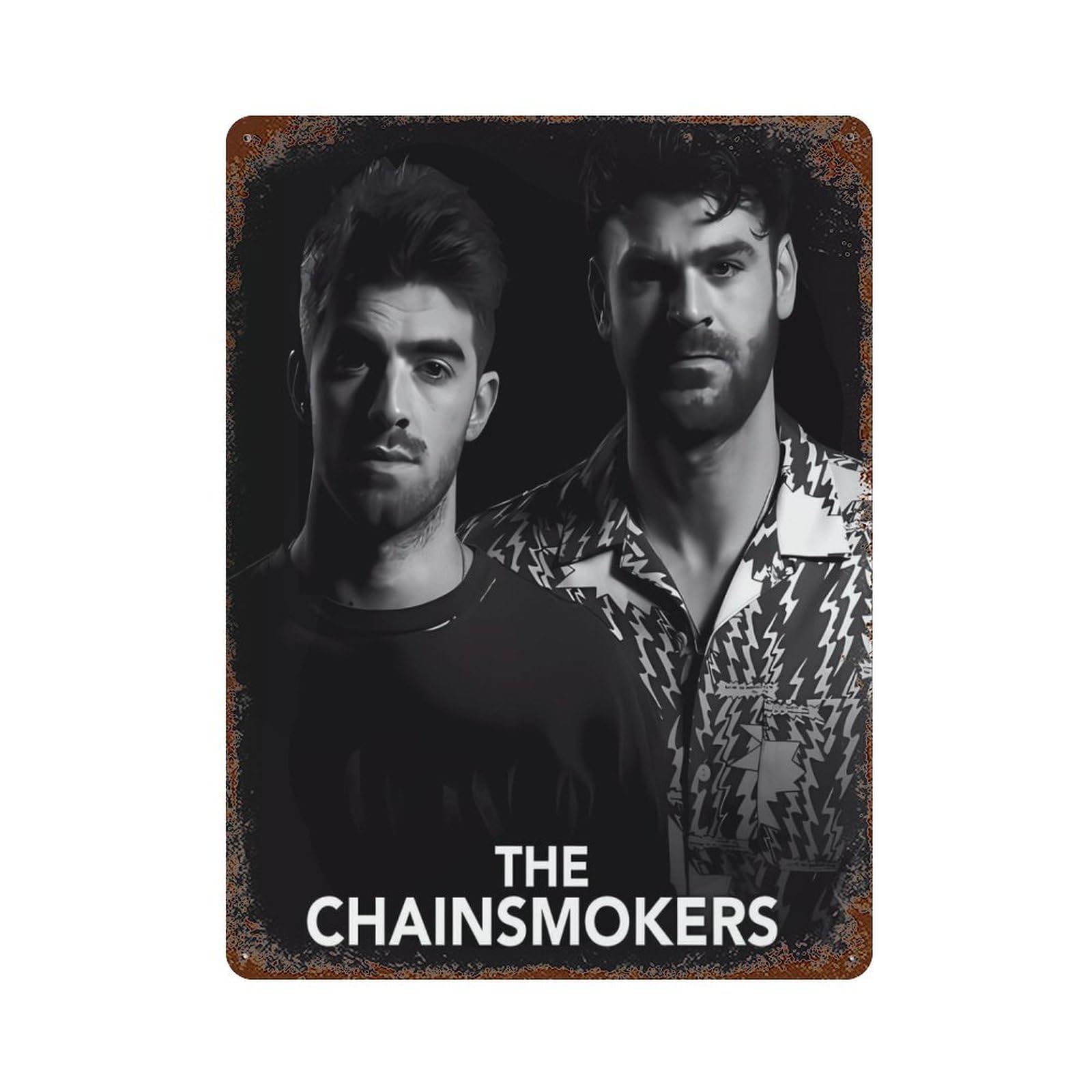 Amazon | THE CHAINSMOKERS ザ・チェインスモーカーズ ブリキ
