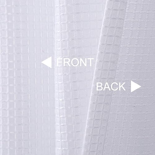 Miniatura 3 de CAROMIO - Cortina para cocina, cortina texturizada, cortinas para ventana de baño, varios tamaños