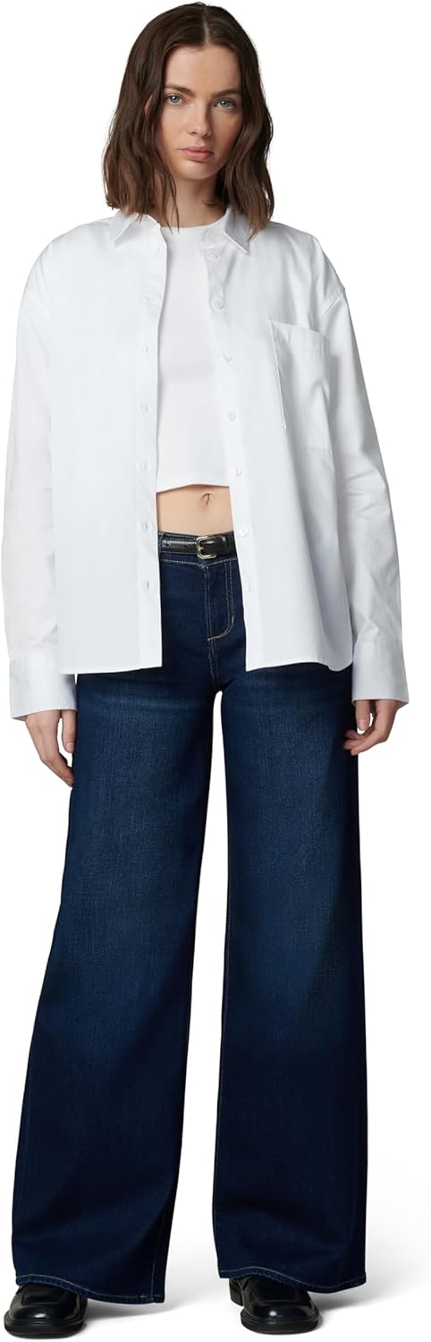 JOE'S JEANS Women's The Boyfriend Button Down Shirt - Image 5