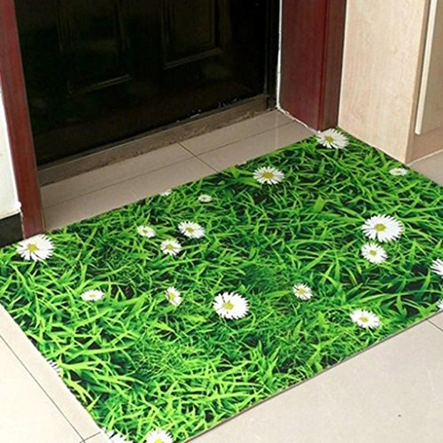 DYI 3D bedroom carpet, living room door mat, non-slip mats, 50 * 80cm