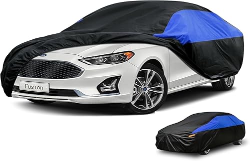 Miniatura 121 de Funda para automóvil Nissan Rogue impermeable para todo tipo de clima, cubierta exterior completa ligera para automóviles, exteriores, sol, UV, 08