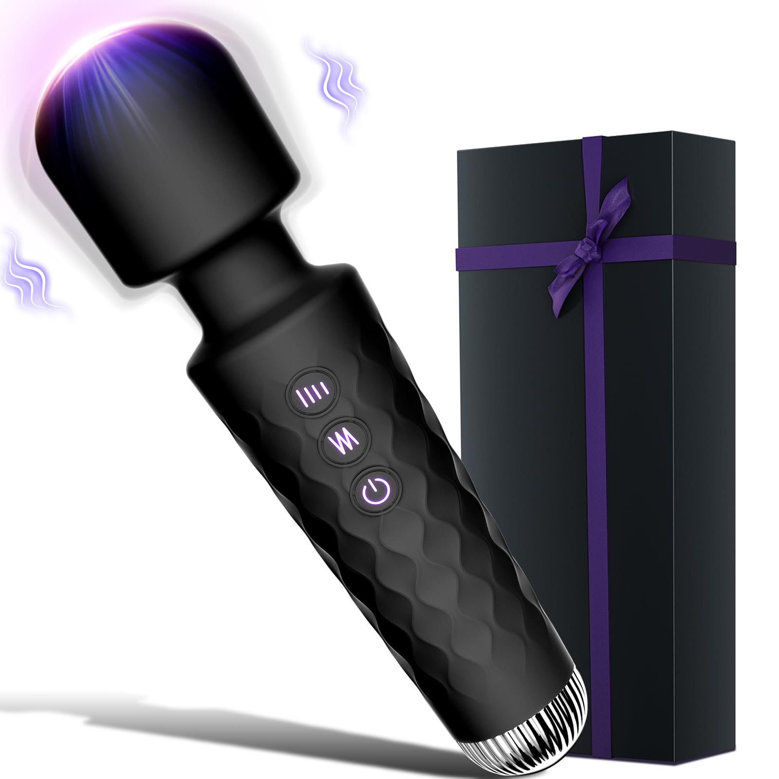 MOOLIGIRL G spot Vibrator Wand Personal Massager with APP Control Adult Sex Toys for Women Pleasure with 8