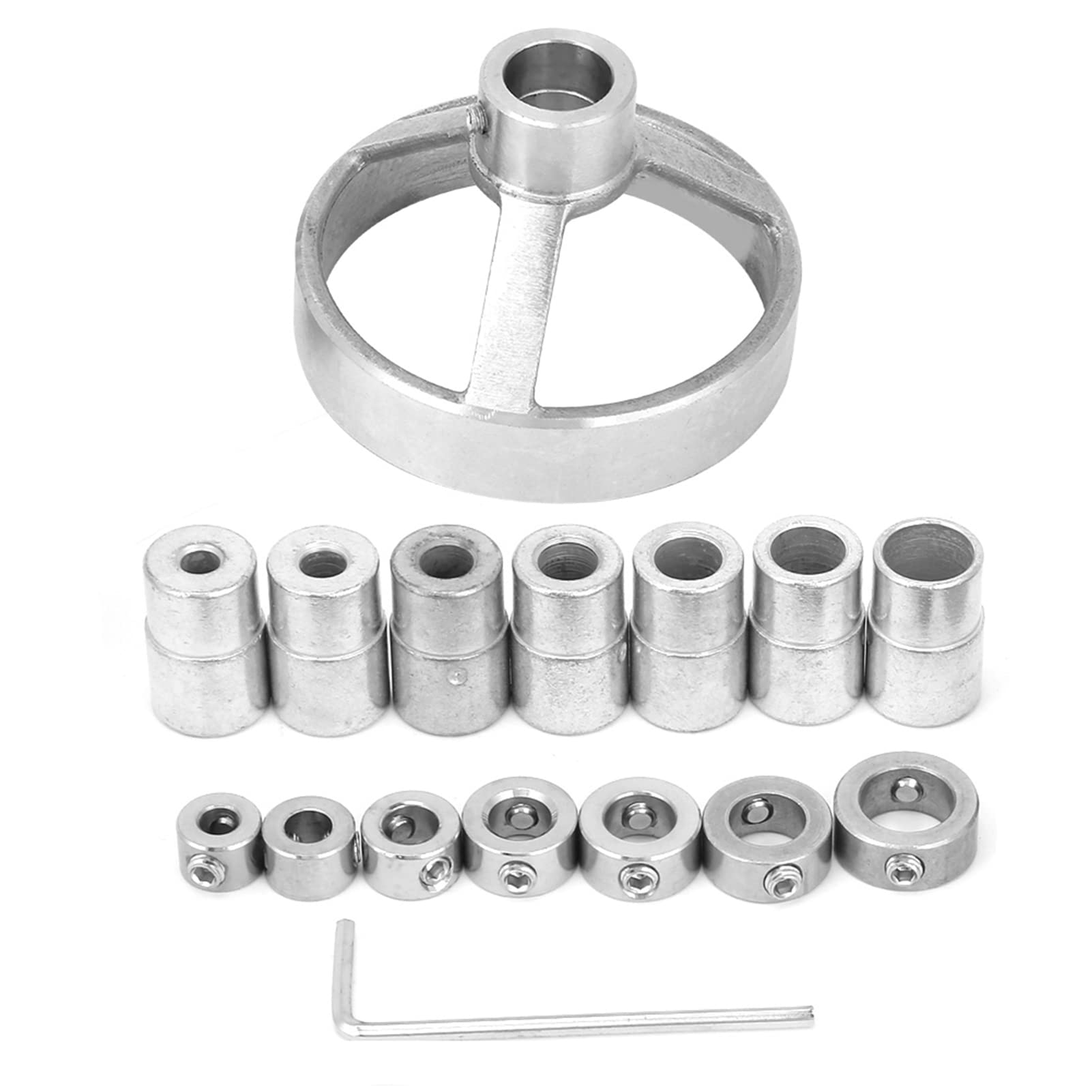 Amazon | 16 PCスチールドリルガイドセット、5〜12 mmのスリーブを備え