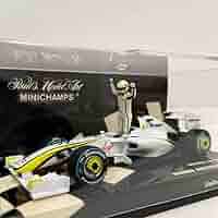 ミニチャンプス F1 1/43 ブラウン バトン オーストラリアGP シール付き ミニチャンプス F1 1/43 ブラウン バトン オーストラリアGP
