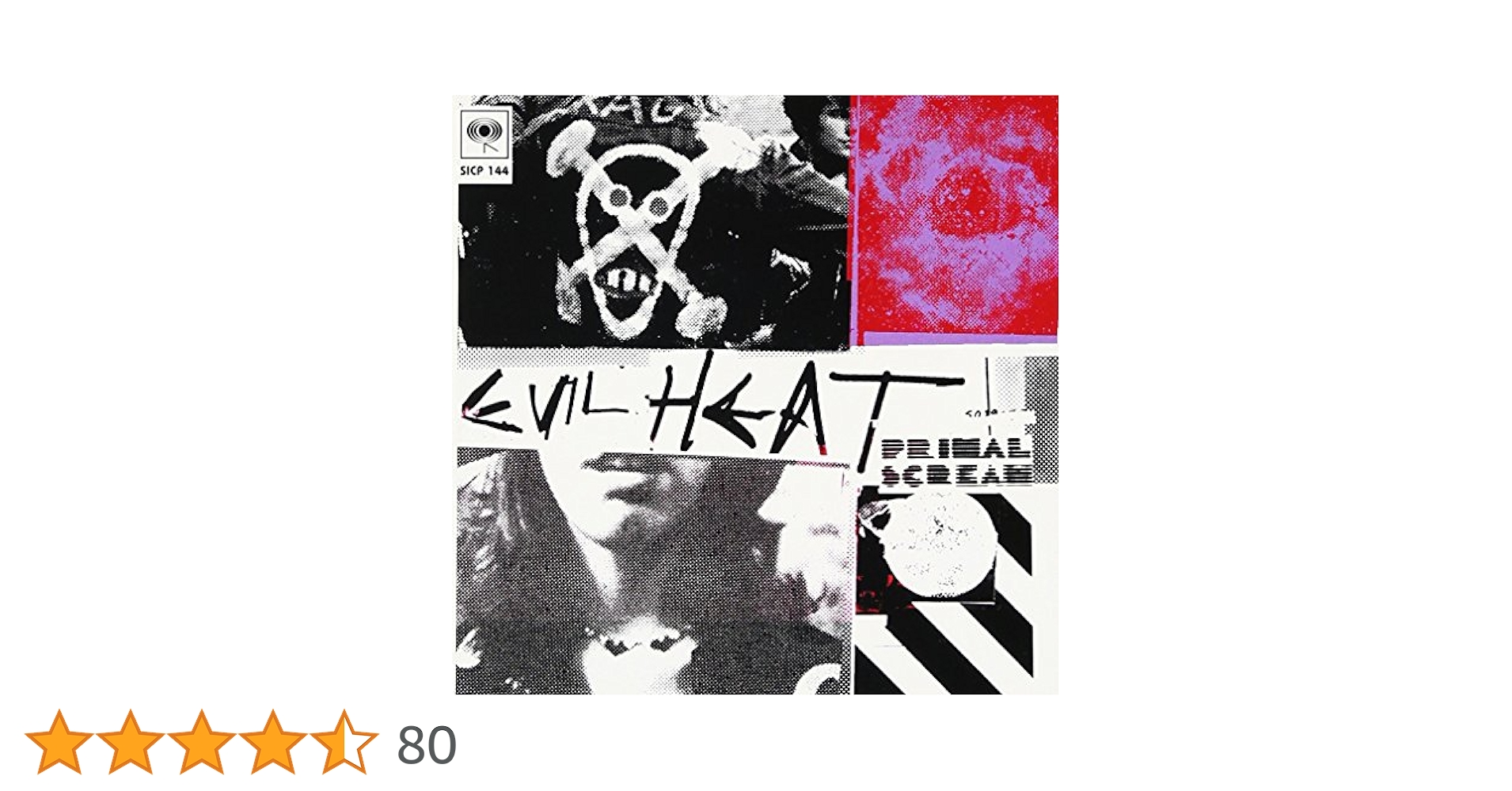 Primal Scream / Evil Heat オリジナル盤LPレコード Primal Scream - Evil Heat (Japanese Edition) Music CDs Vinyl