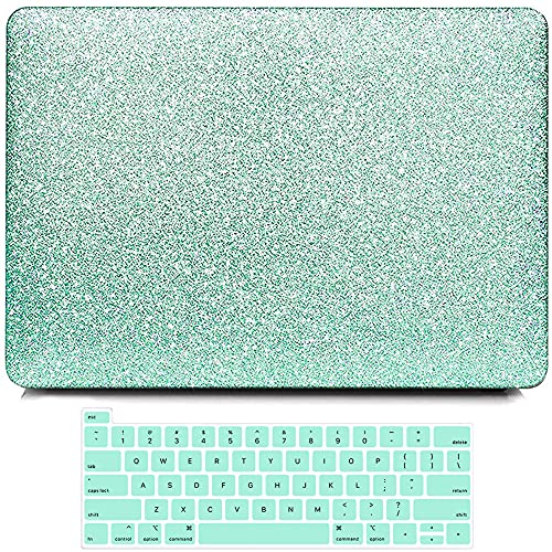 B BELK Compatible with MacBook Pro 14 inch Case 2021 Release A2442 with M1 Pro/Max Chip, Plastic Laptop Hard Shell Case with Keyboard Cover +Screen Protector for MacBook Pro 14'' with Touch ID, Mint